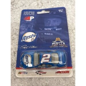 NIB ORIGINAL 1:64 Rusty Wallace 2  Rusty's Last Call 2005 Diecast